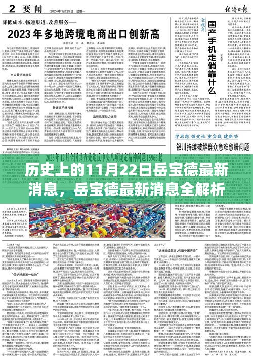 历史上的11月22日揭秘岳宝德，最新消息全解析与影响力深度探讨