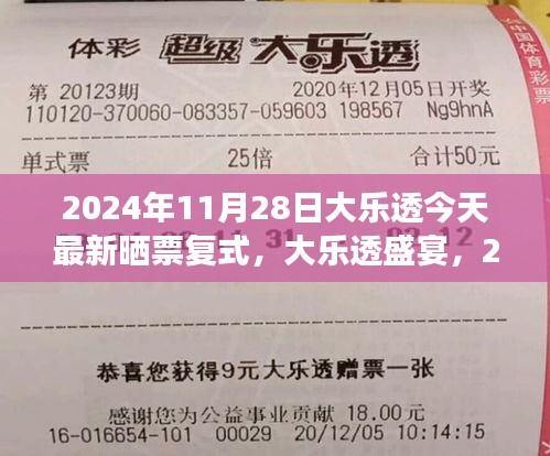 揭秘2024年大乐透盛宴背后的故事与影响，复式晒票揭晓