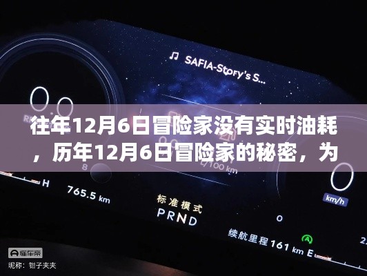 历年12月6日冒险家实时油耗功能缺失之谜，秘密与原因探究