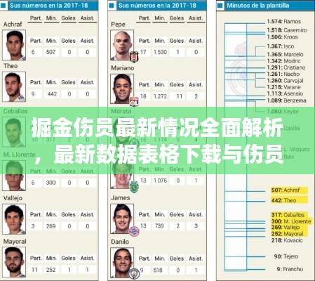 掘金伤员最新情况全面解析，最新数据表格下载与伤员状态概览