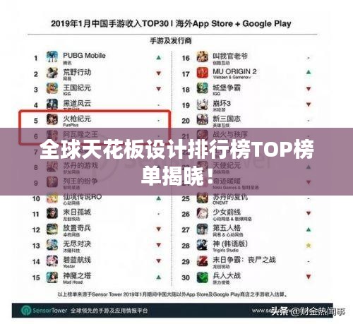 全球天花板设计排行榜TOP榜单揭晓！